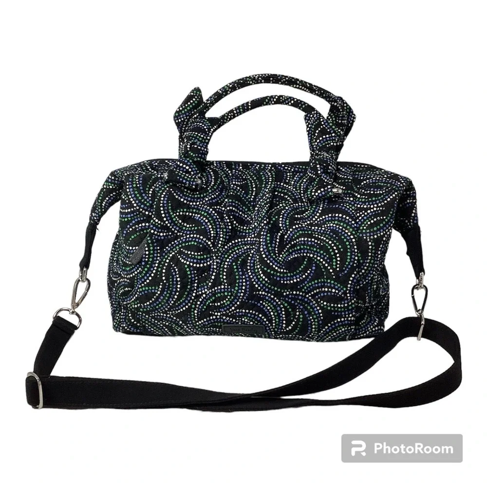 Vera Bradley Perfect Companion Satchel Handbag Adjustable Shoulder Strap
